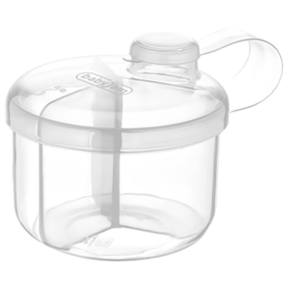 Babyjem - Powder Milk Container - White