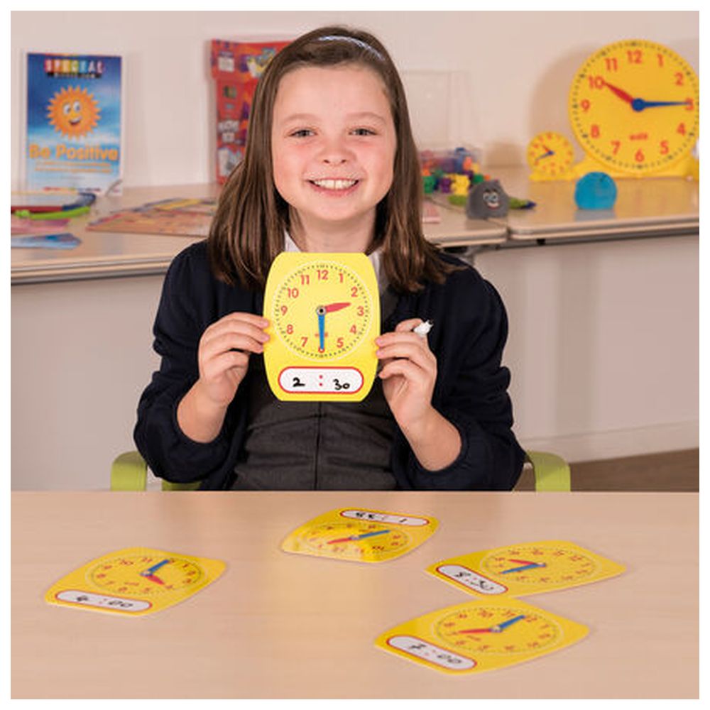 TTS - Write On Wipe Off Clock Dial