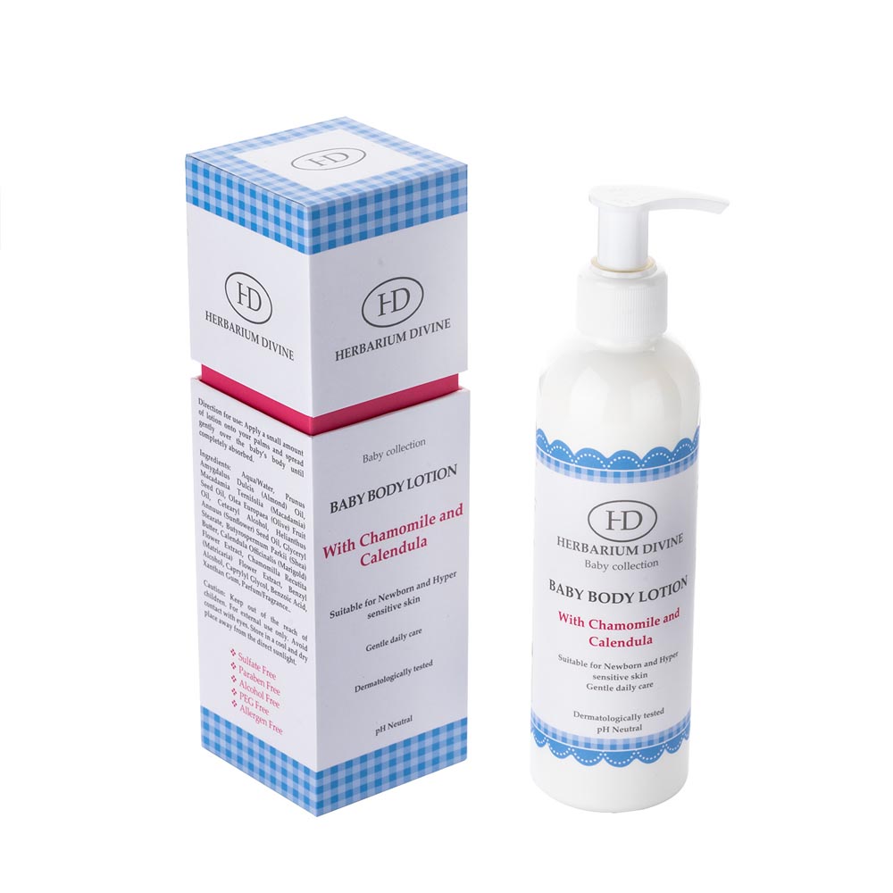 Herbarium Divine - Baby Body Lotion with Chamomile & Calendula