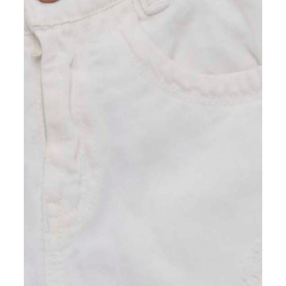 Little Kangaroos - Boy Semi Elastic Denim Jeans - White
