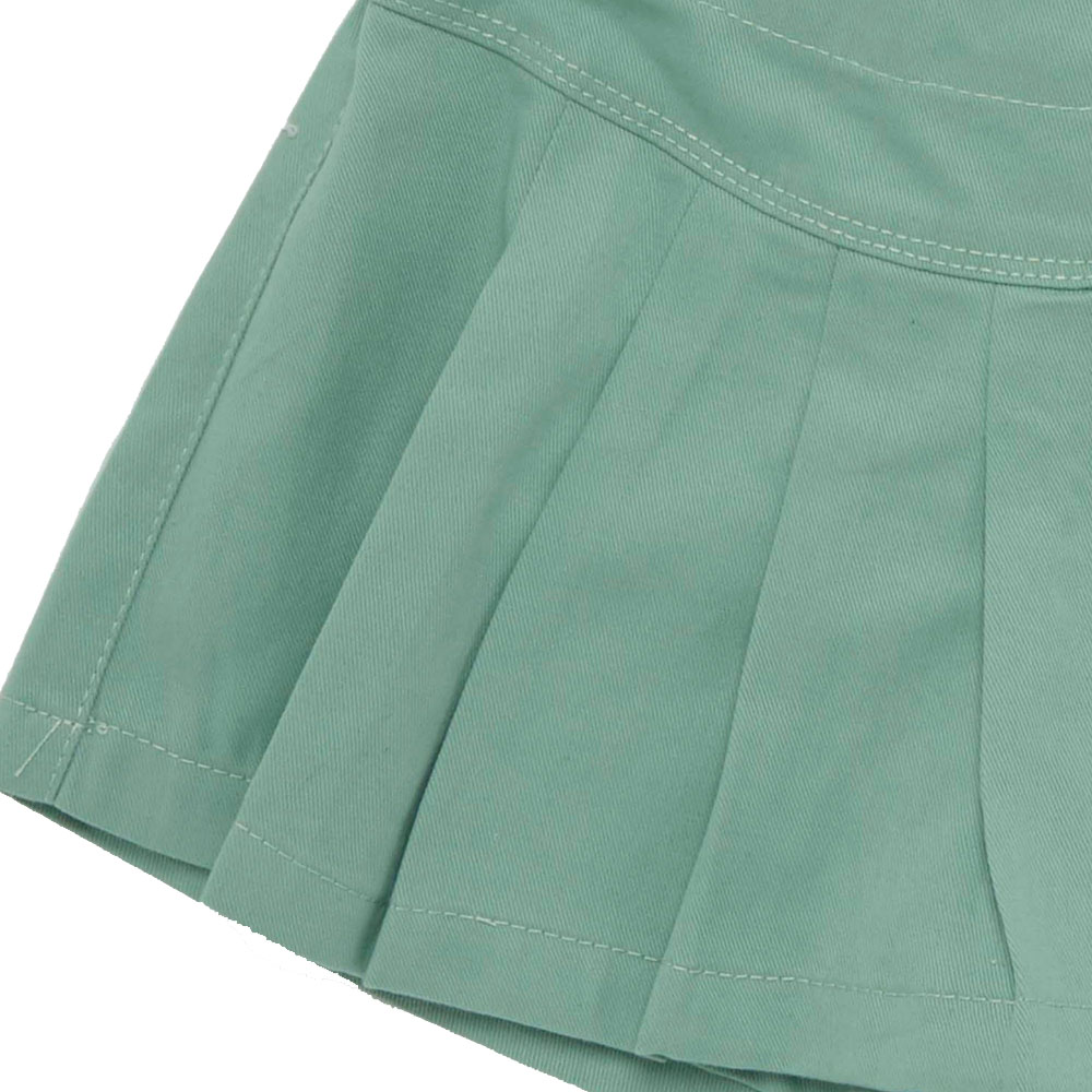 Little Kangaroos - Girl Button-Up Woven Skort - Pista