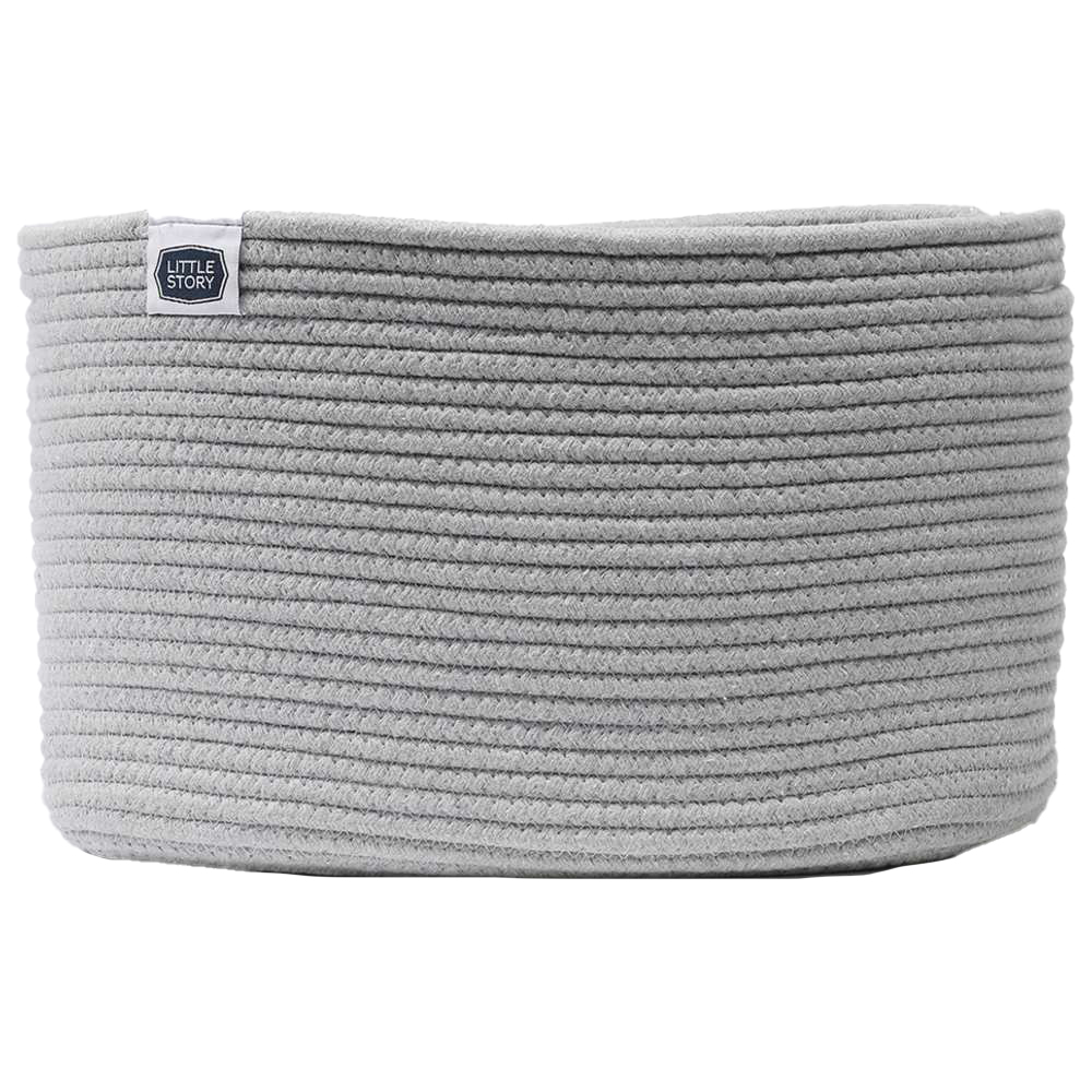 Little Story - Multi-Purpose/Laundry Caddy Basket - Grey