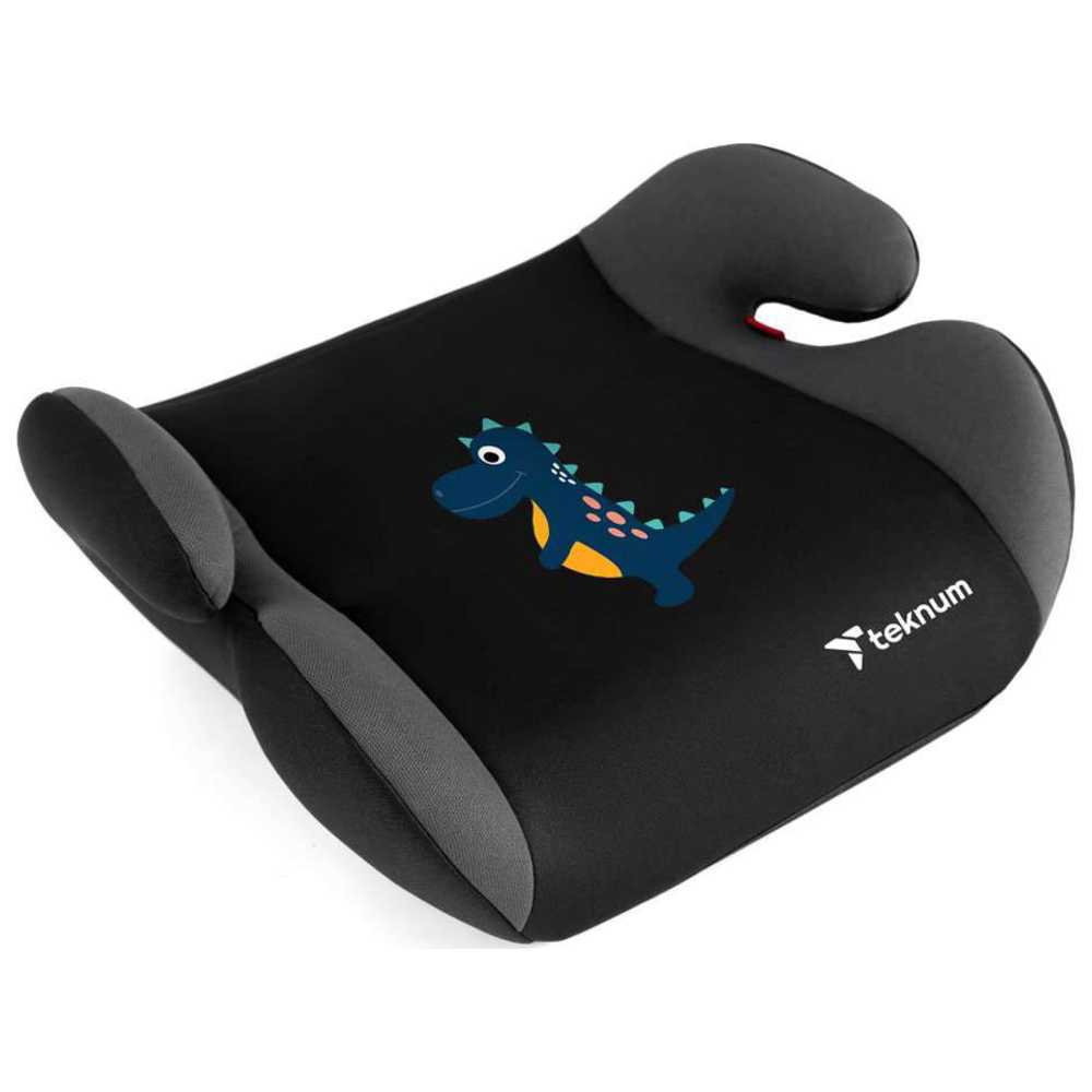 Teknum Happy Dinosaur Car Seat Booster - Grey