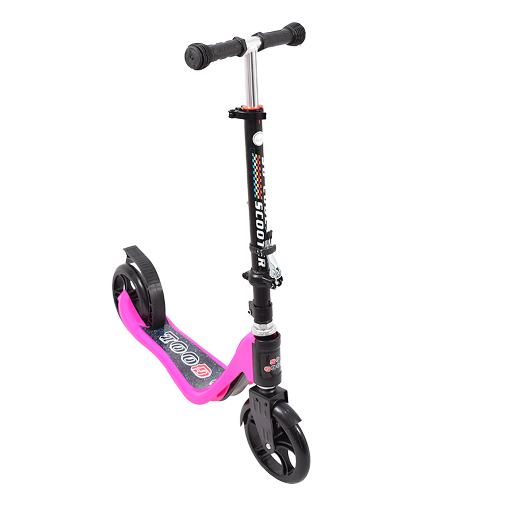 أملا - سكوتر بعجلتين - كبير - وردي