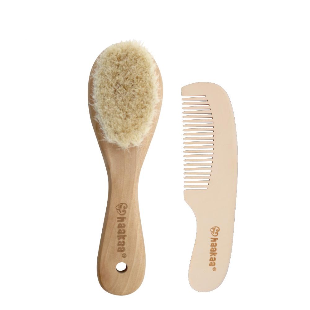 Haakaa - Goat Baby Brush & Comb Set