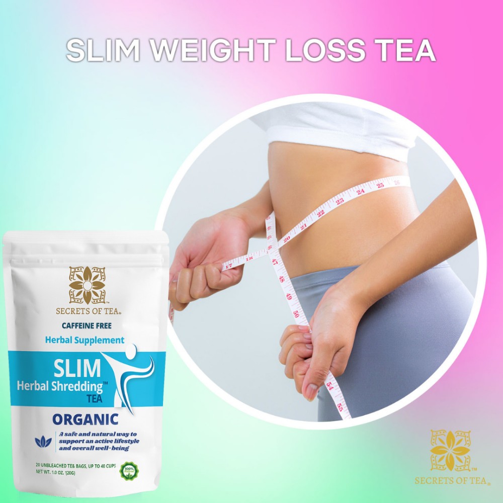 Secrets Of Tea - Slim Tea Organic & Natural Detox