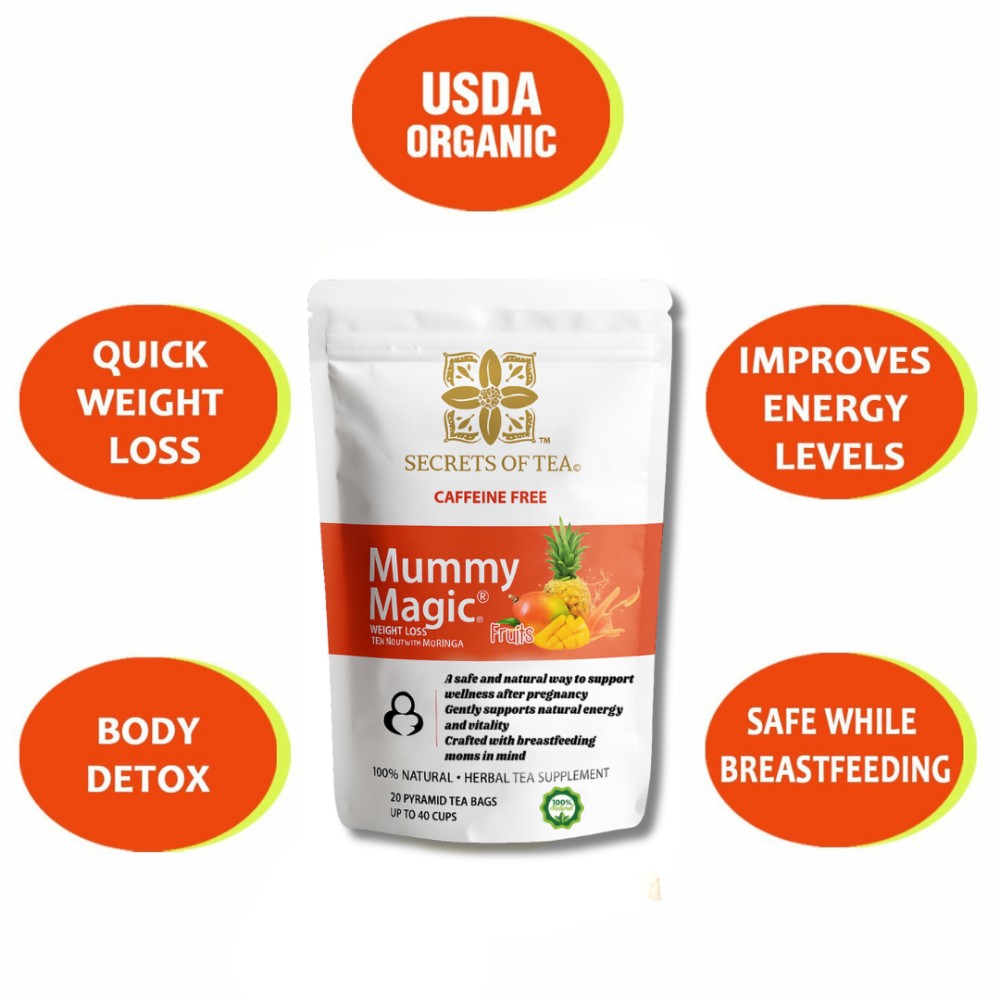 Secrets Of Tea - Mummy Magic Weight Loss Fruit Tea