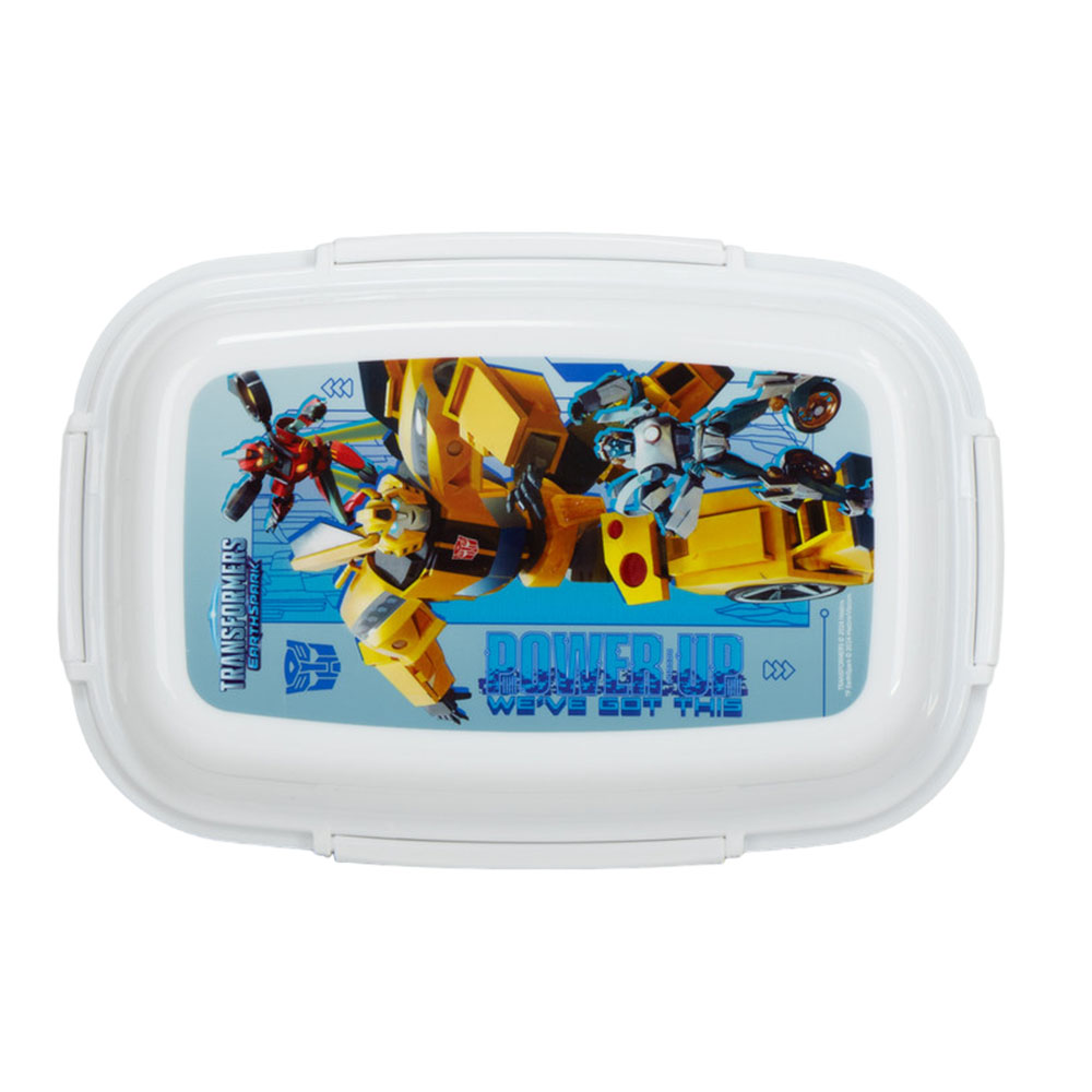 سونسي - صندوق غداء مع 4 مشابك و4 أقسام - ترانسفورمرز إيرث سبارك