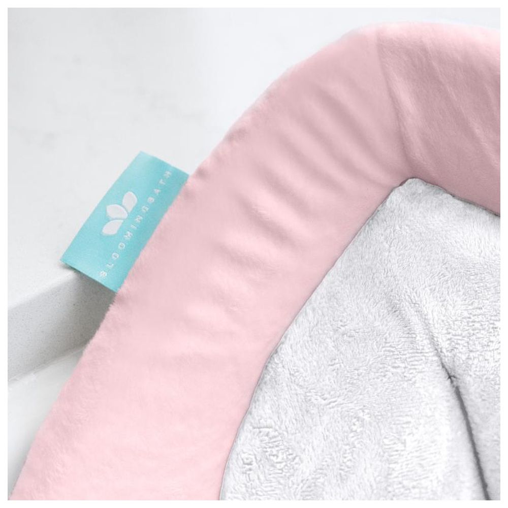 Blooming Bath Lotus with Snaps Light Pink/White/Gray