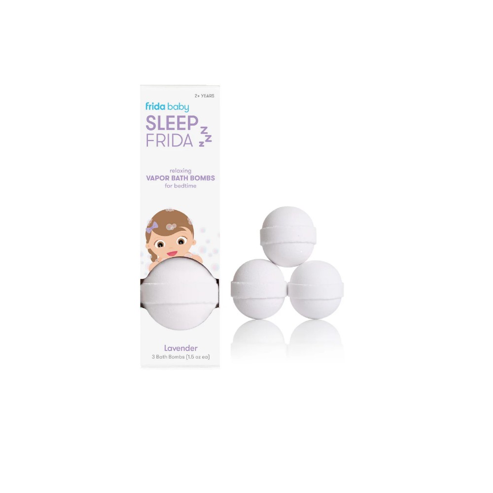 Fridababy - Sleep Frida Natural Vapor Bath Bombs For Bedtime - Lavender - Pack of 3