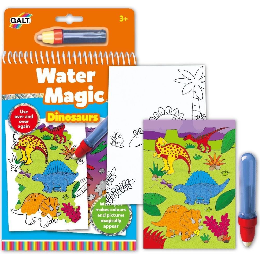 Galt Toys - Water Magic Colouring Kit - Dinosaurs