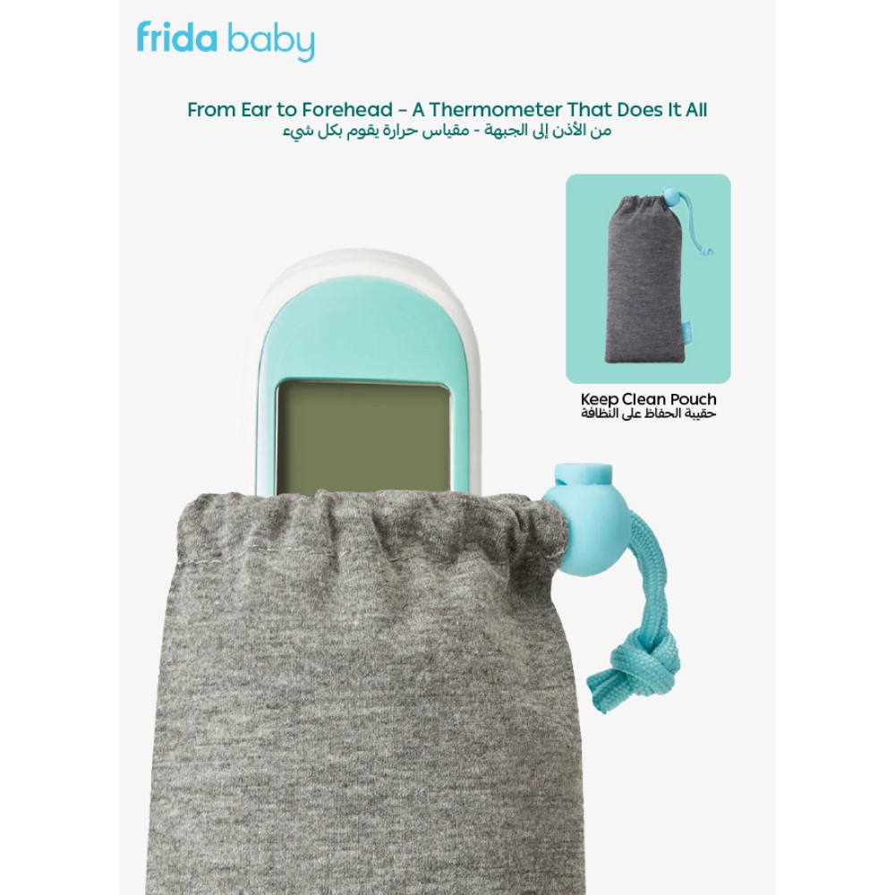 Fridababy - 3-in-1 Infrared Thermometer - Ear, Forehead & Touchless