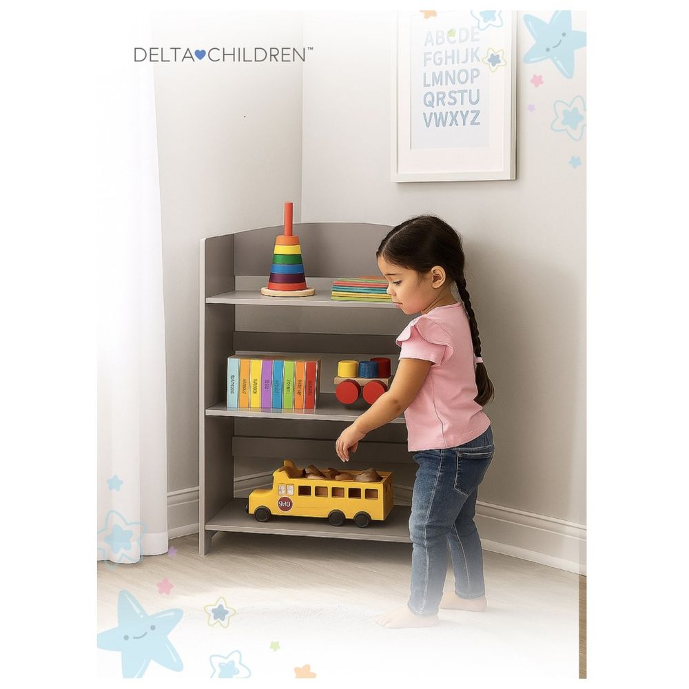 دلتا تشيلدرن - مكتبة للأطفال ماي سايز - رمادي