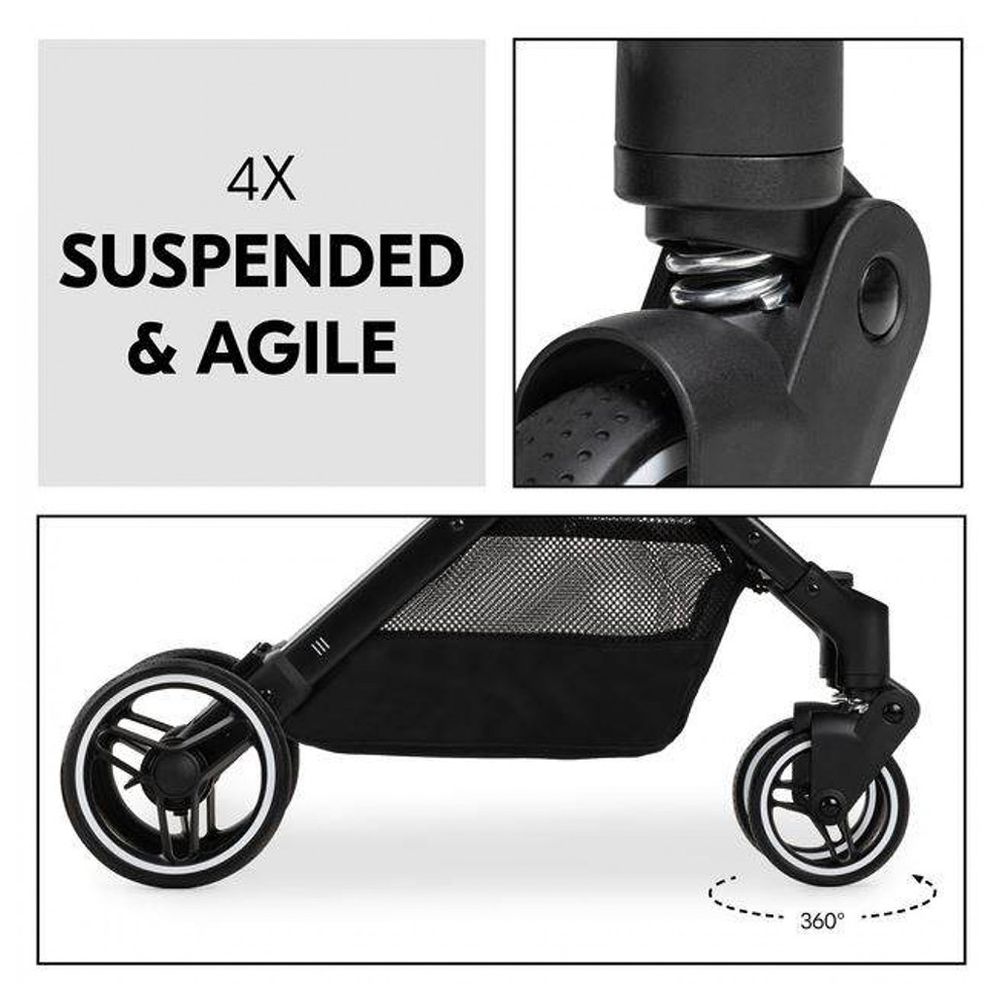 Hauck - Travel N Care Plus Travel Buggy with Reclining Function - Velvet Olive