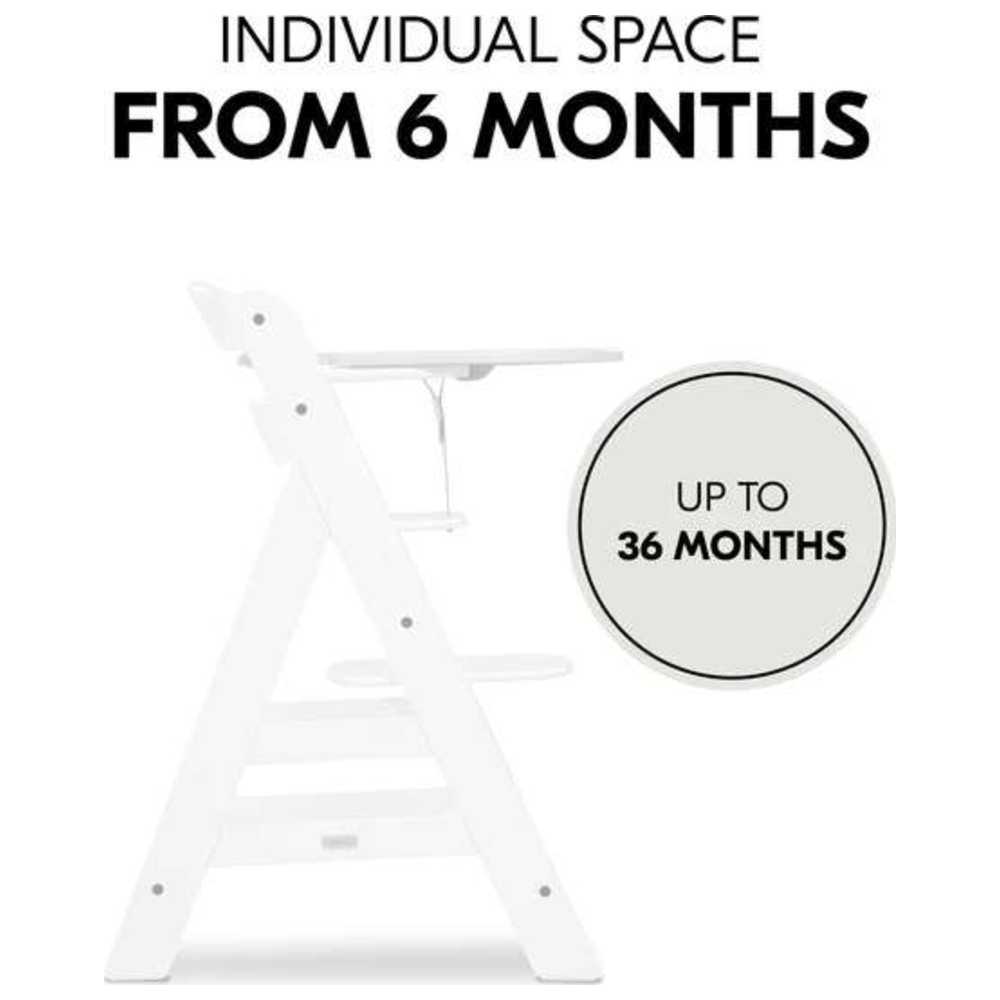 Hauck - Alpha Click Tray Table For The Alpha+ Highchair - White