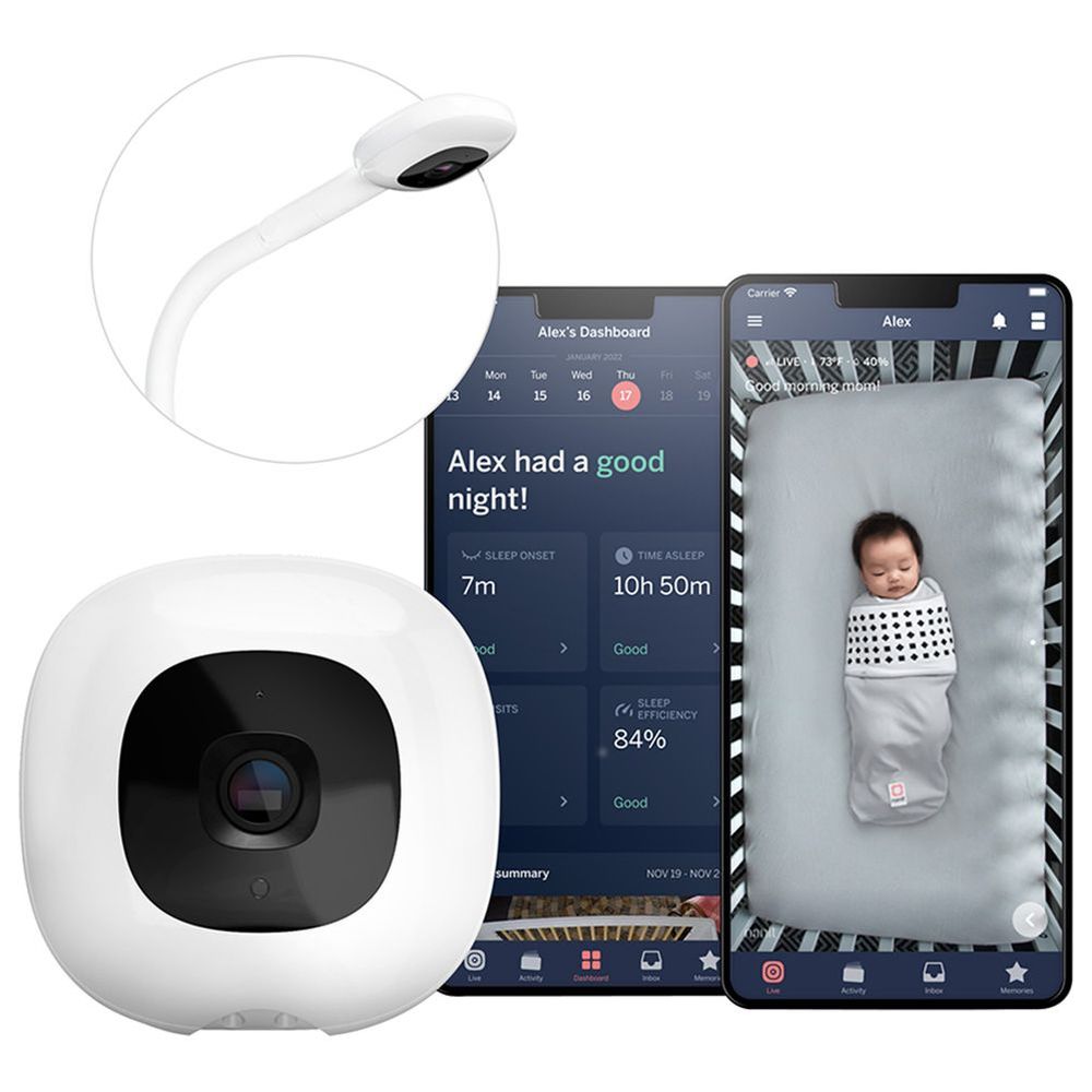 Nanit Pro Smart Baby Monitor & Floor Stand