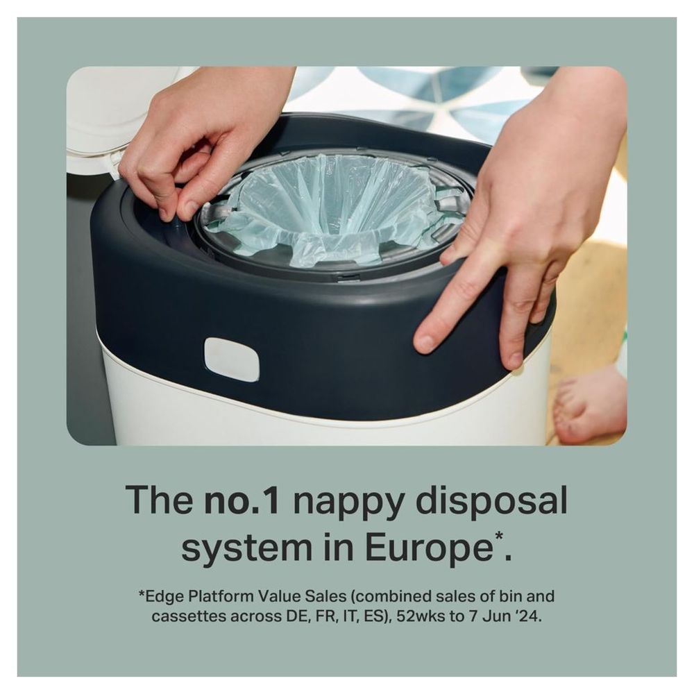 Tommee Tippee Twist and Click Advanced Nappy Disposal Sangenic Tec Refills - Pack of 6