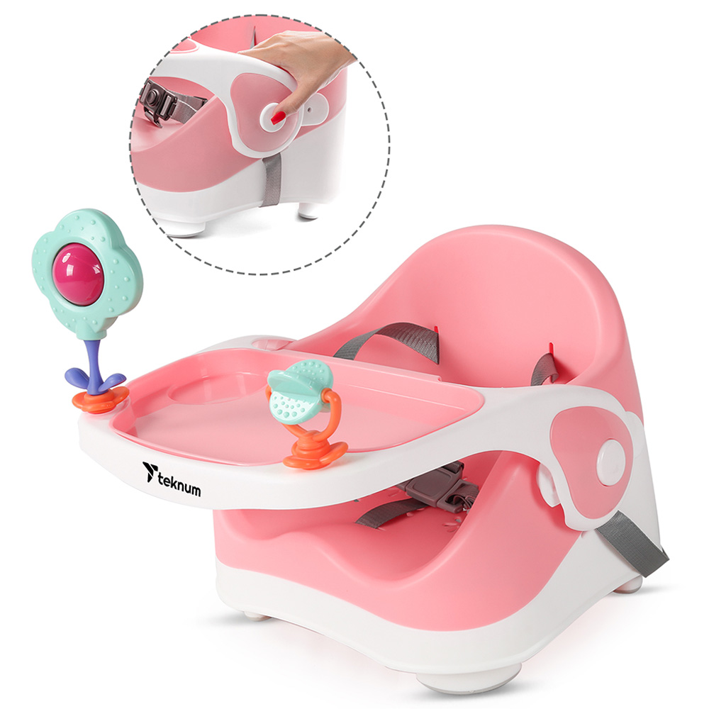 Teknum - Portable Booster Chair - Pink