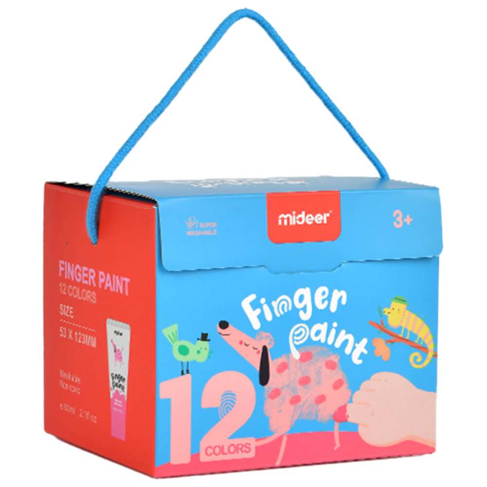 Mideer - Finger Paint - 12 Colours