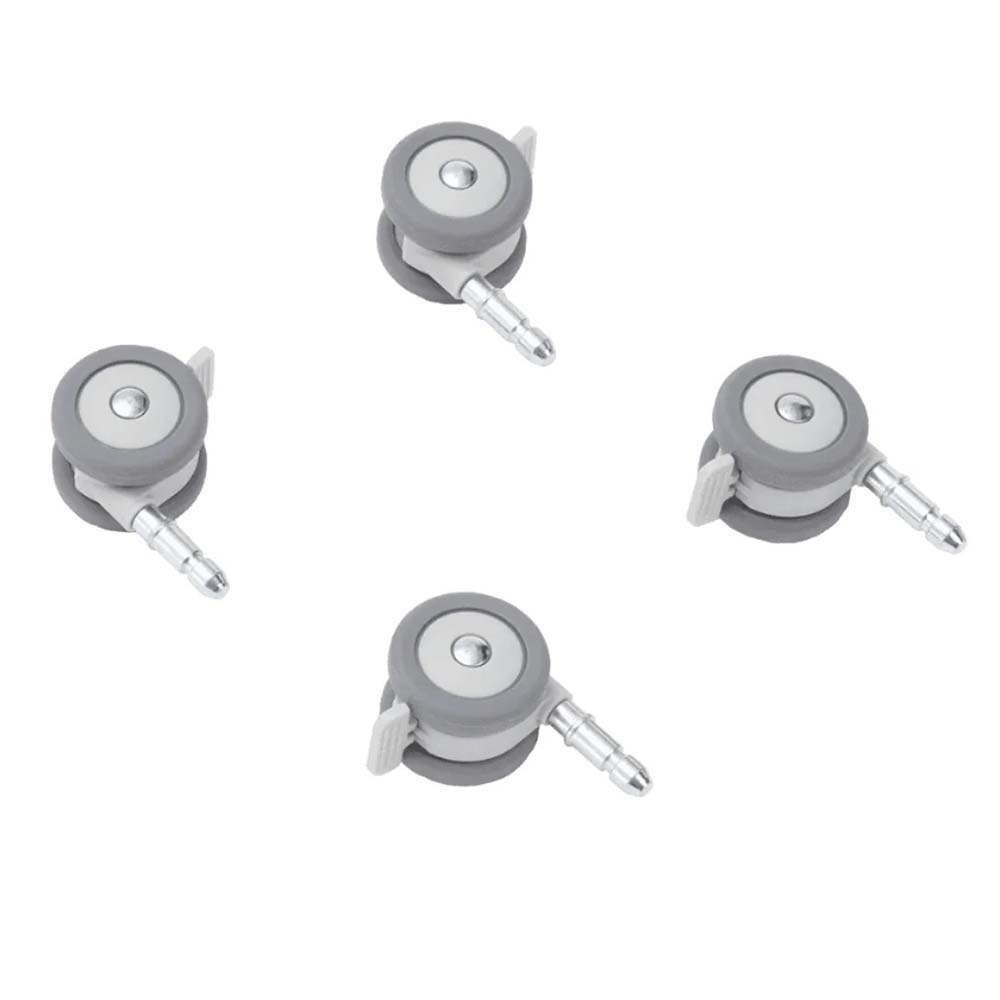 توتي بامبيني - مجموعة عجلات مهد كوزي - رمادي - 4 قطع