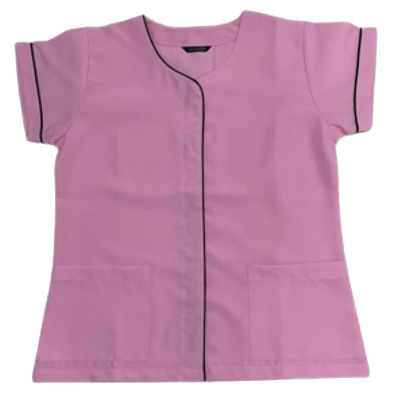 Veronica - 2pc-Set - Mix Match Medical Scrub Suit - Light Pink