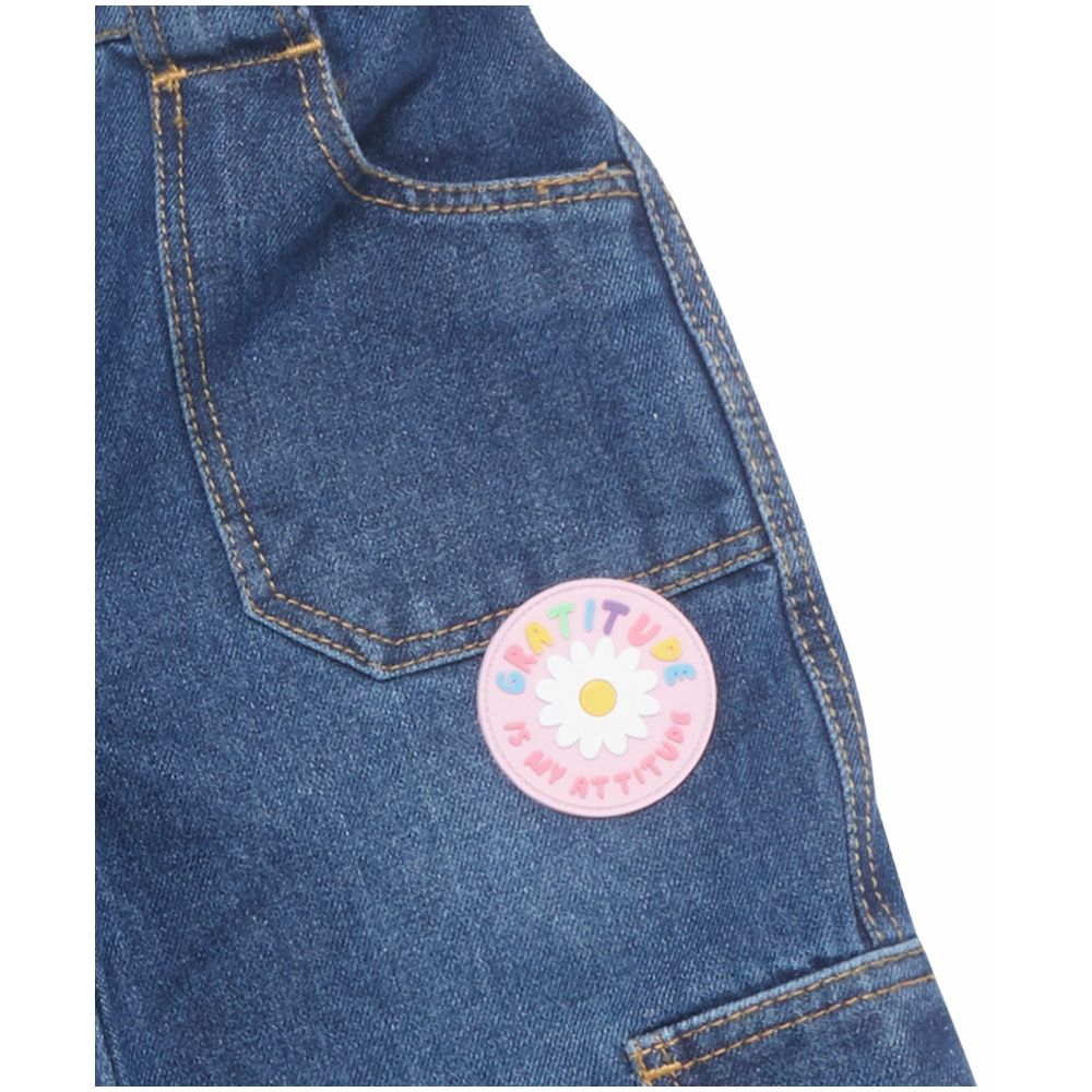 Little Kangaroos - Girl Denim Jeans - Dark Blue