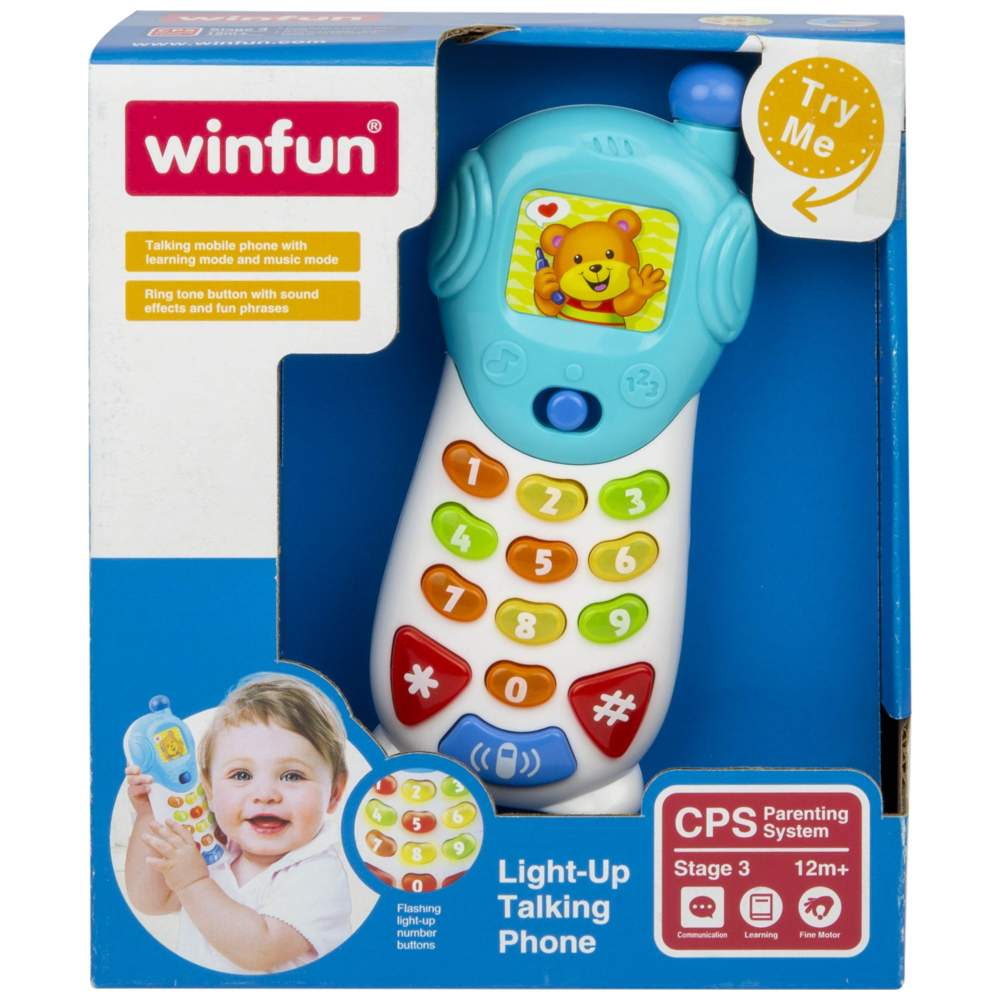 Winfun - Light Up Talking Phone