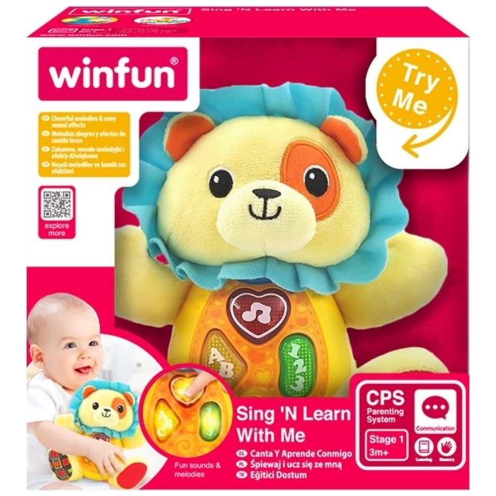 Winfun - Sing N Learn With Me - Caesar The Lion