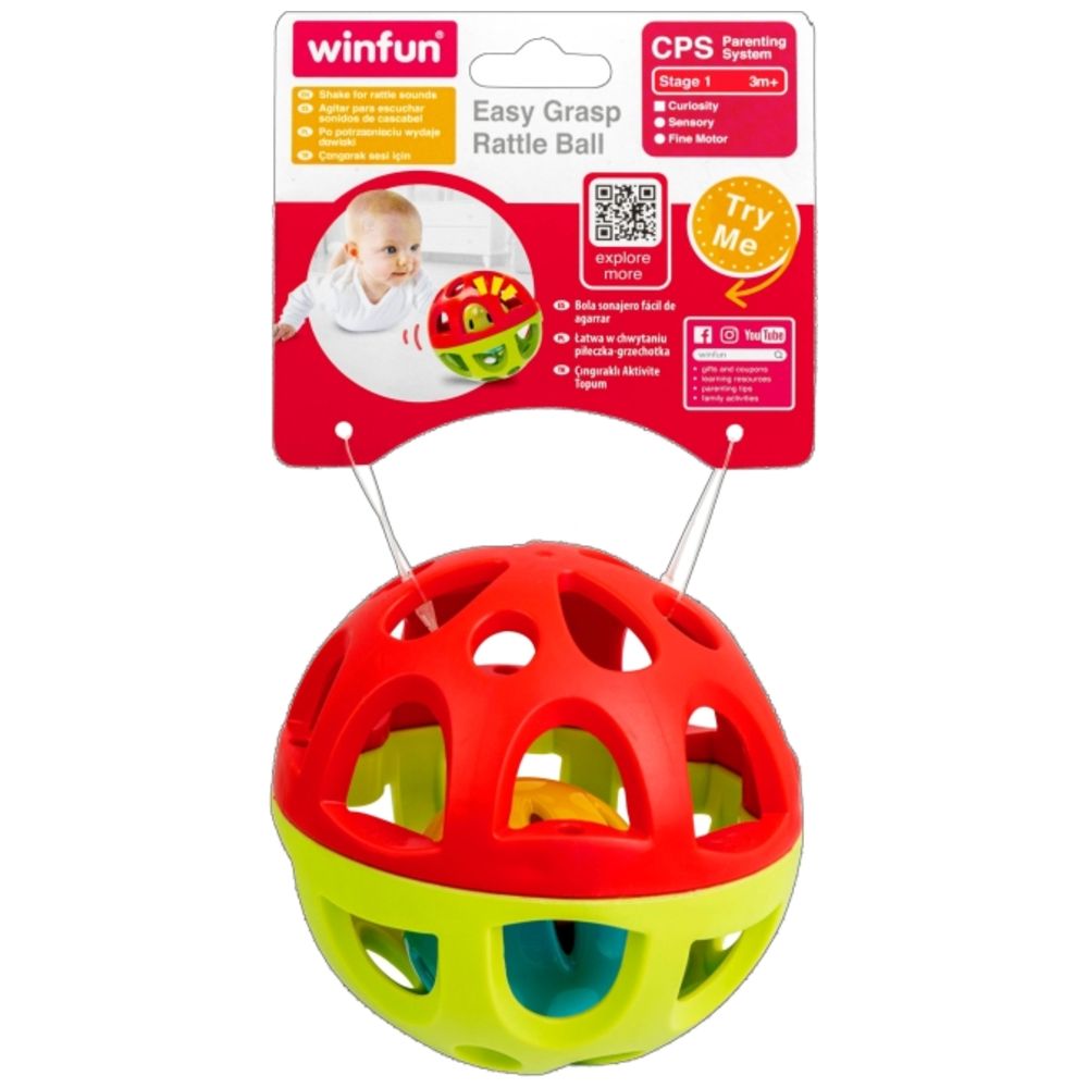 Winfun - Easy Grasp Rattle Ball