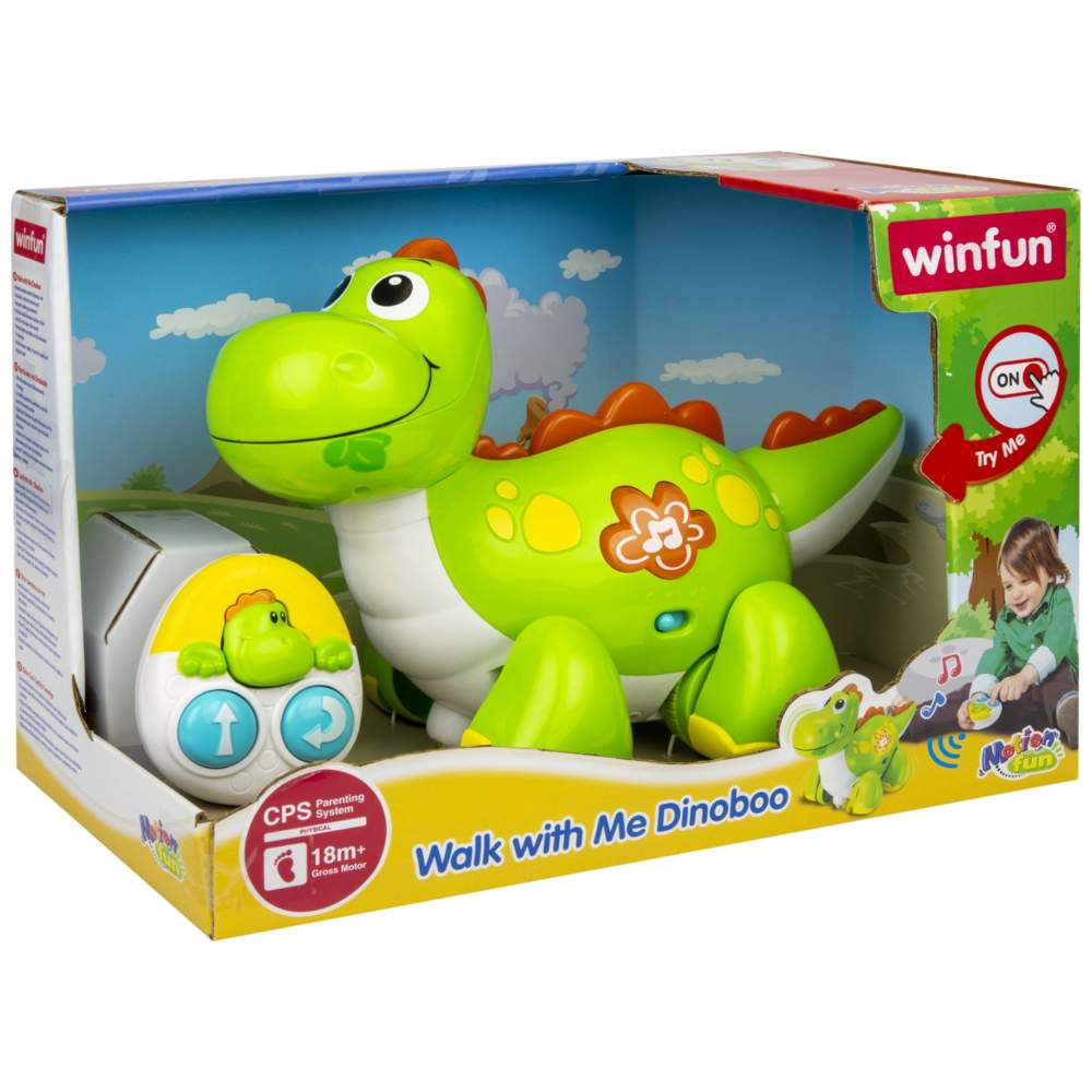 وين فن - ديناصور المشي داينوبو - أخضر