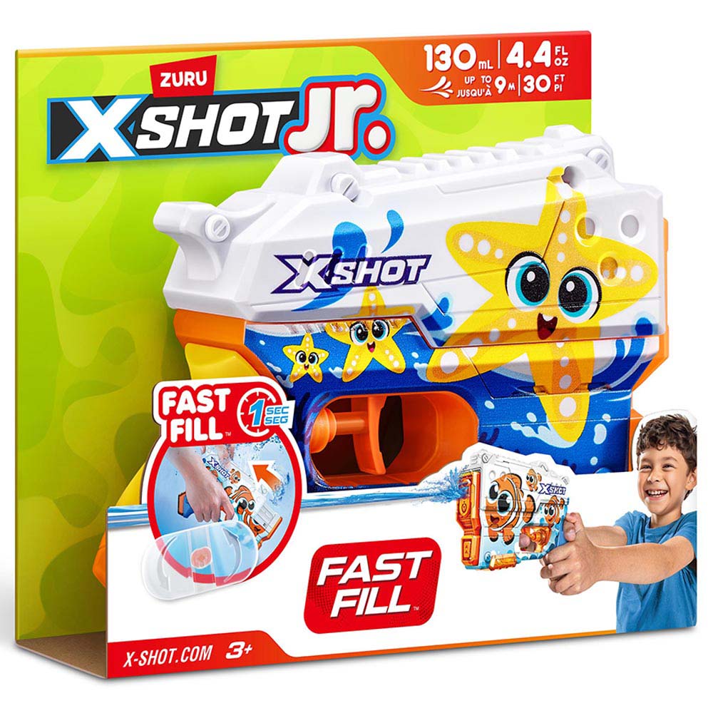 X-Shot - Water Preschool Blaster - Jelly Fish