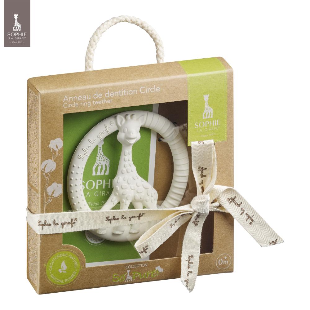 Sophie La Girafe So'Pure Circle Teether Multicolor