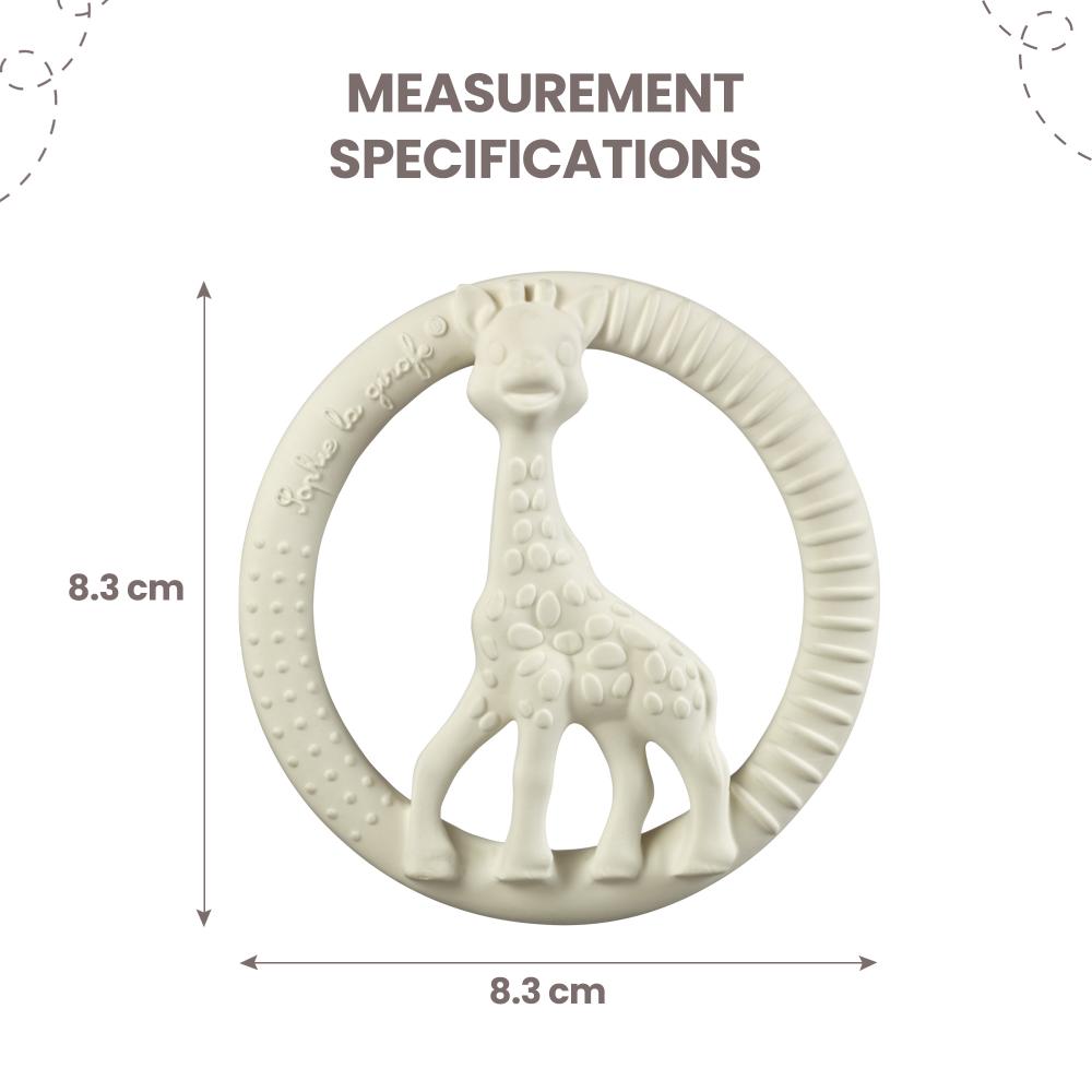 Sophie La Girafe So'Pure Circle Teether Multicolor