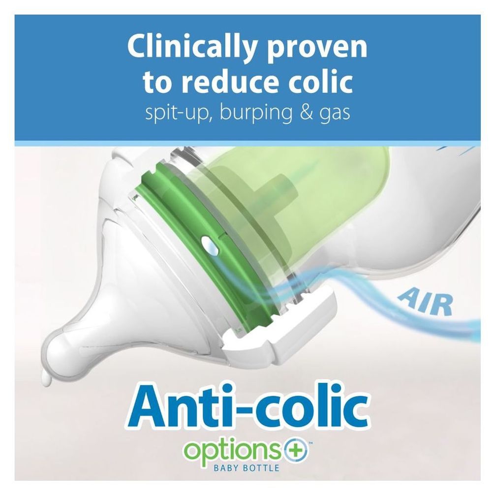 Dr. Brown's - Glass Wide-Neck Options+ Bottle Pack Of 2 - 150ml