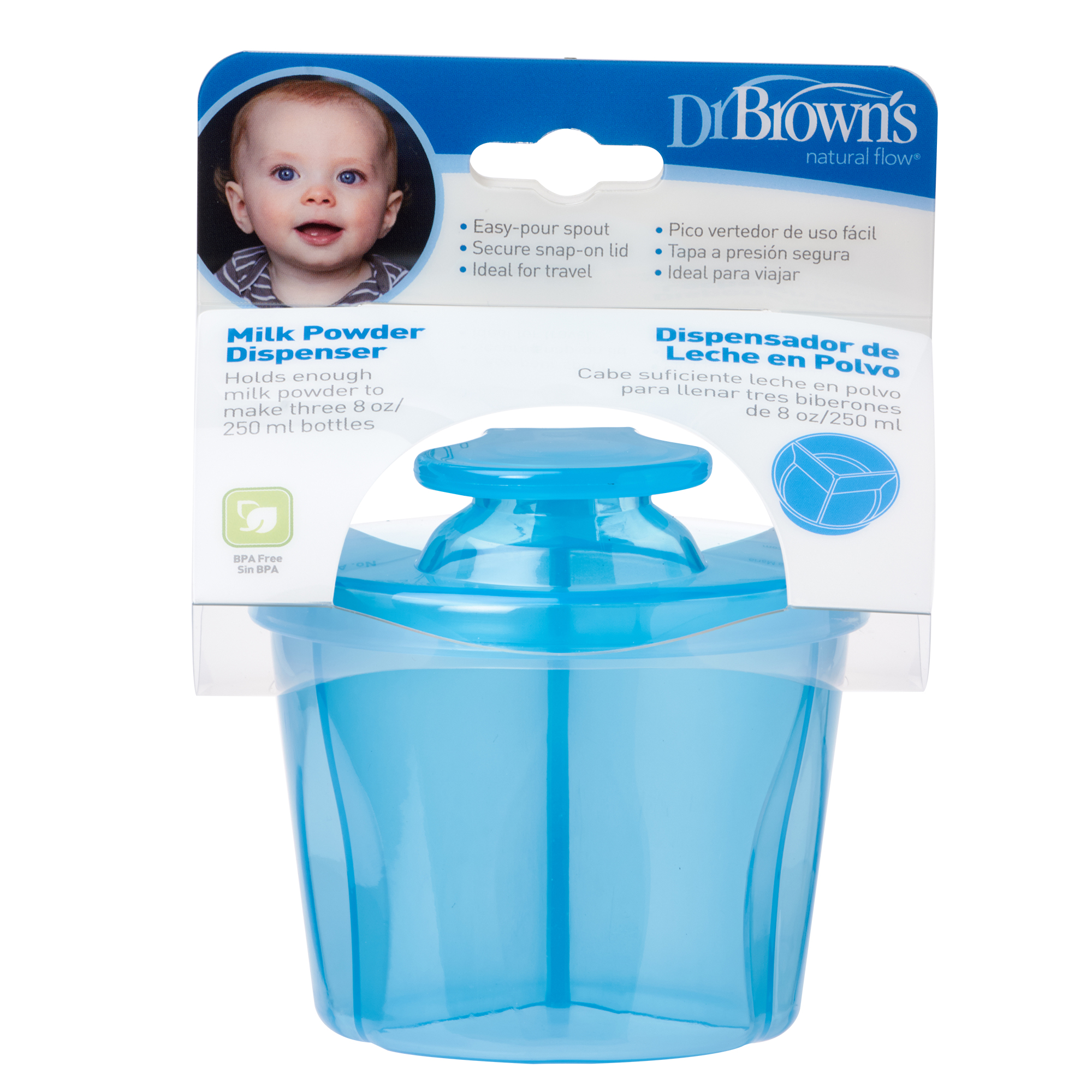 Dr. Brown's - Milk Powder Dispenser - Blue
