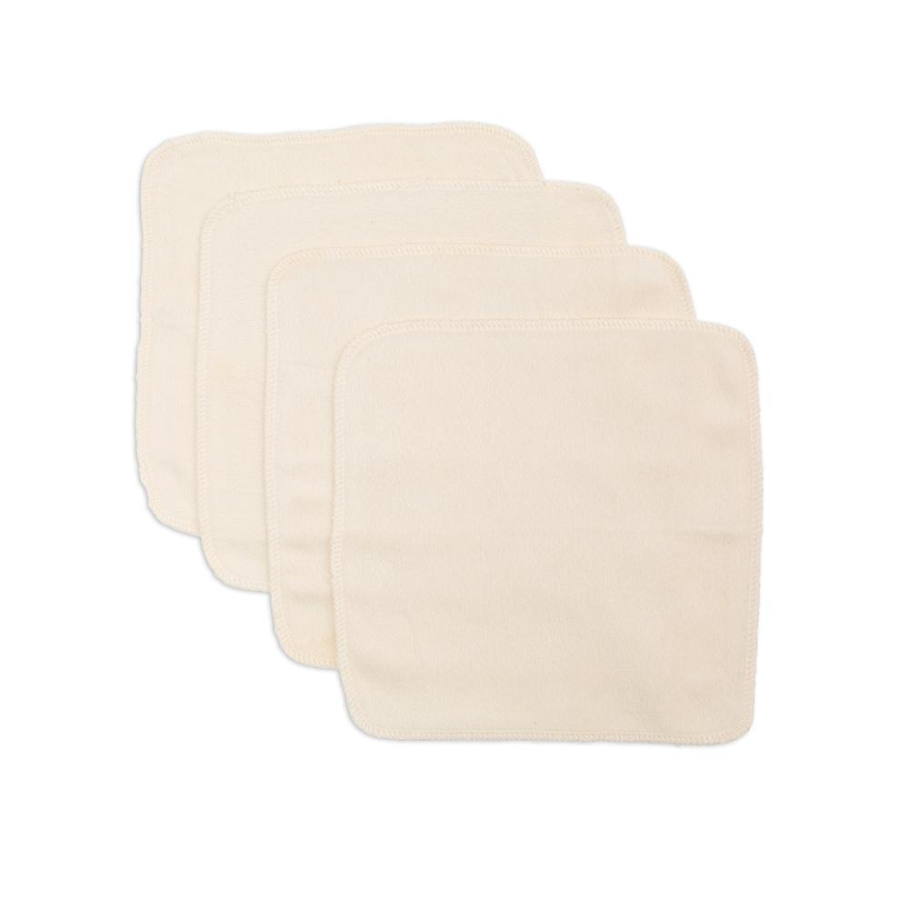 Lulujo - Organic Cotton Face Cloths - Pack of 4