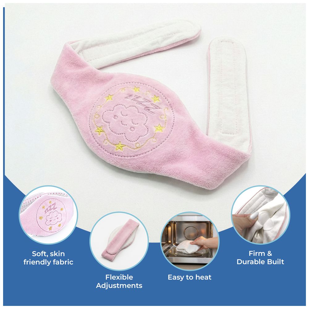 بيبي جيم - حزام البطن للمواليد - زهري