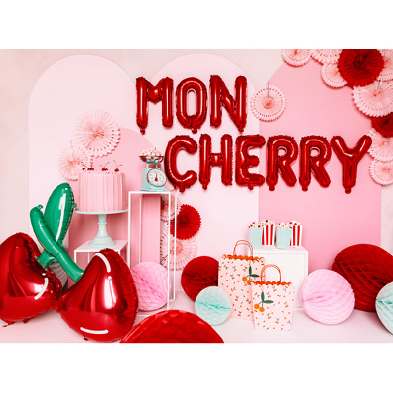 Party Deco - Gift Bag Cherries - Orange