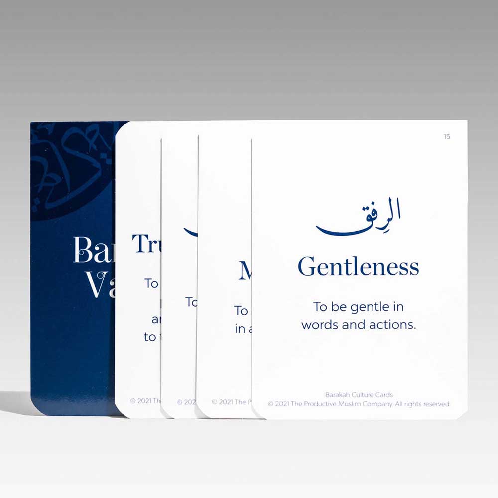The Productive Muslim Company - Barakah Culture Cards - 52 Cards