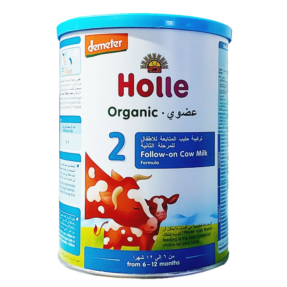 Holle - Organic Stage 2 Infant Follow-On Formula - 400 gm - Pack of 2