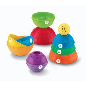Fisher-Price Brilliant Basics Stack & Roll Cups