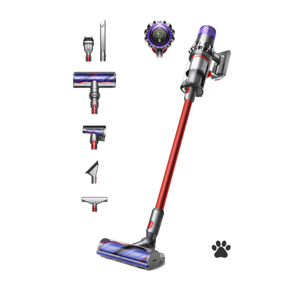 دايسون - مكنسة كهربائية لاسلكية في 11 إكسترا أبسولوت مع موتوربار مزدوج (حصري)