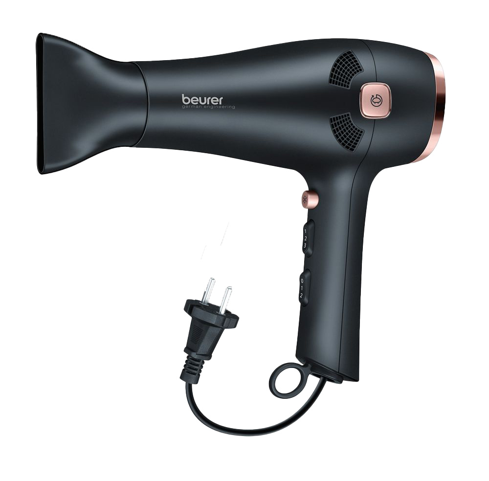 Beurer - StylePro Hair Dryer 2000 W - Black/Rose
