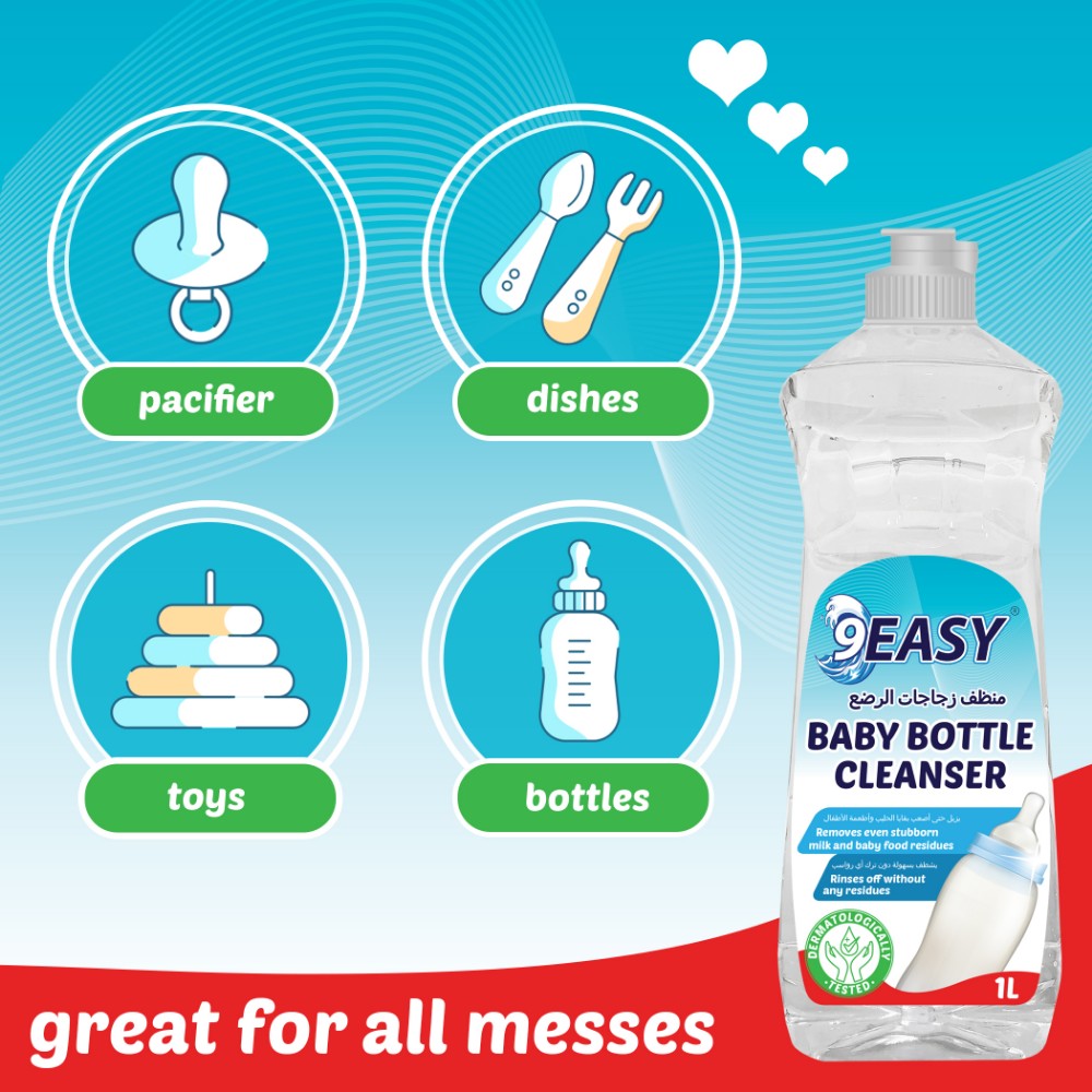 9EASY - Baby Bottle Cleanser 500ml
