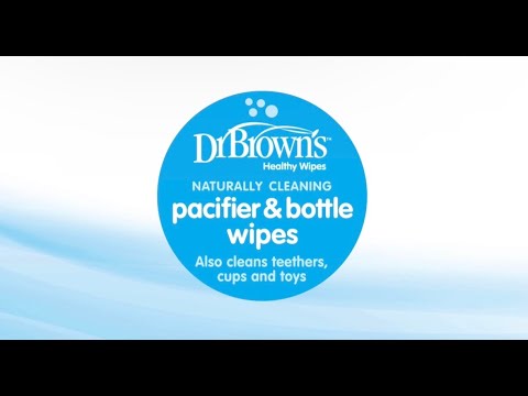 Dr. Brown's - Pacifier & Bottle Wipes - Pack of 40