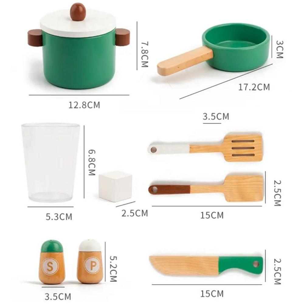 Woody Buddy - Vintage Kitchen - Green