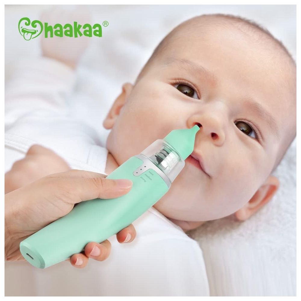 Haakaa - Electric Baby Nasal Aspirator - Snot Nose Cleaner