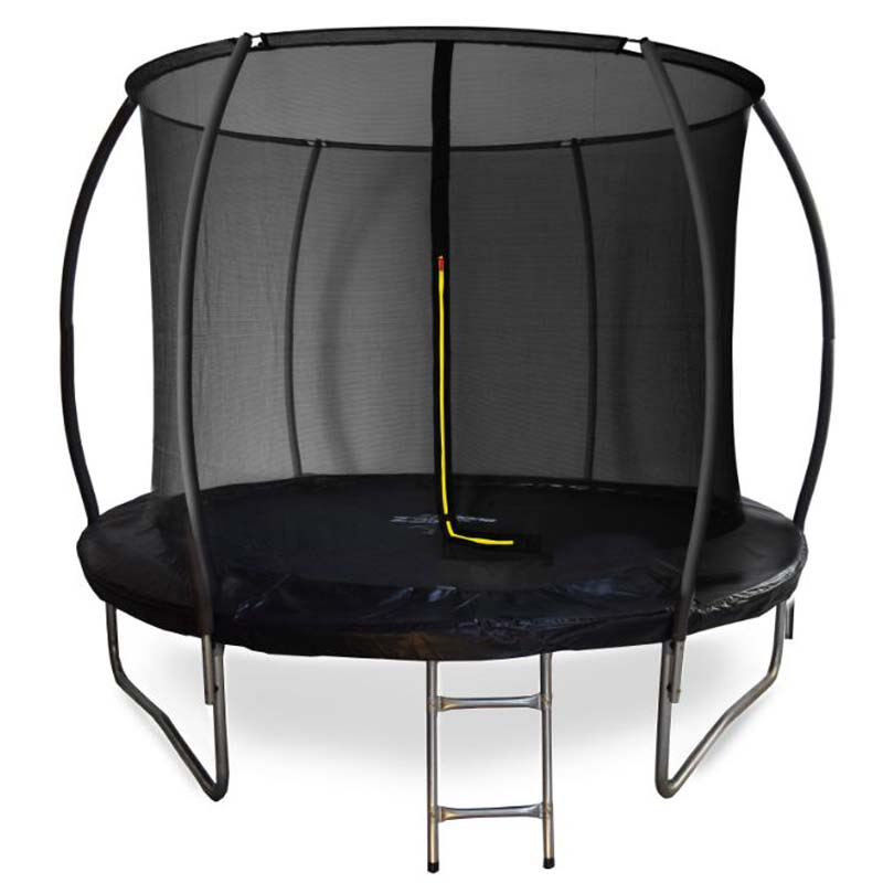 Buddiez 8ft Outdoor Trampoline with Safety Net & Ladder 244cm