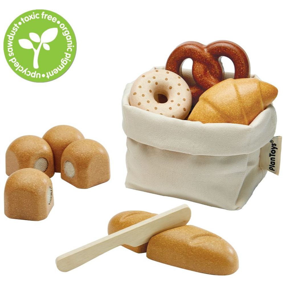 Plan Toys - Wooden Bread Set