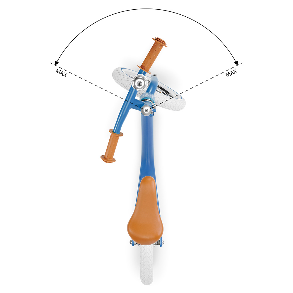 كيندر كرافت - دراجة التوازن رابيد - أزرق ياقوتي